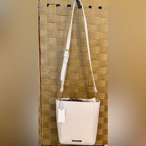 Katie Loxton Beige Shoulder Bag with Tortoise Chain